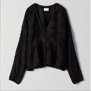 Wilfred Peplum Blouse